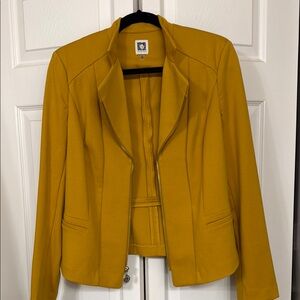 Anne Klein gold jacket - M